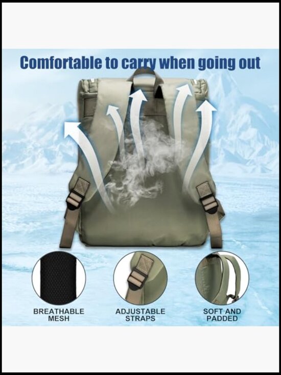 Insulated Leakproof Backpack Cooler Large Capacity Waterproof for Outdoor Travel
